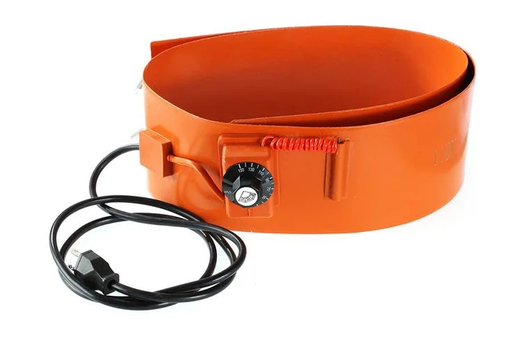 220V 200L 55 Gallon Industrial Waterproof Flexible Silicone Rubber Barrel Drum Oil Heater